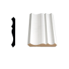 ALEXANDRIA MOULDING 5180- 4 ¼ IN Crown MDF BASIC, 4 ¼ IN x 5/8IN x 14FT