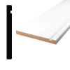 ALEXANDRIA MOULDING 9290- 5IN Square Baseboard MDF 5IN x 1/2IN x 14FT