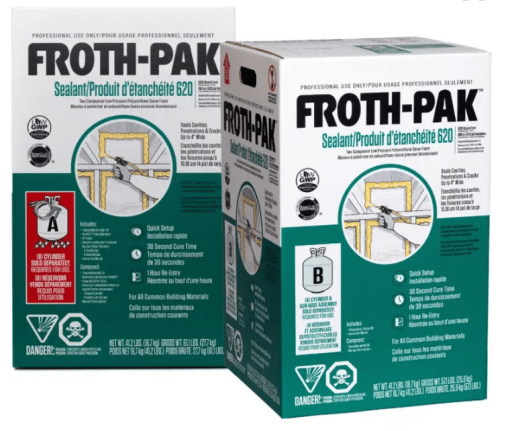 FROTH-PAK™ 620 Kit – A+B+GHA FOAM INSULATION ☑️ Your One-Stop Shop For ...