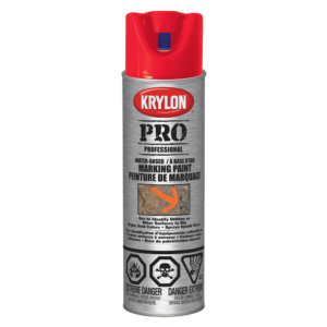 KRYLON PROFESSIONAL MARKING WATER FL RED