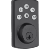 WEISER 9GED13000-003 LOCK DEADBOLT ELECTRONIC POWERBOLT BLACK